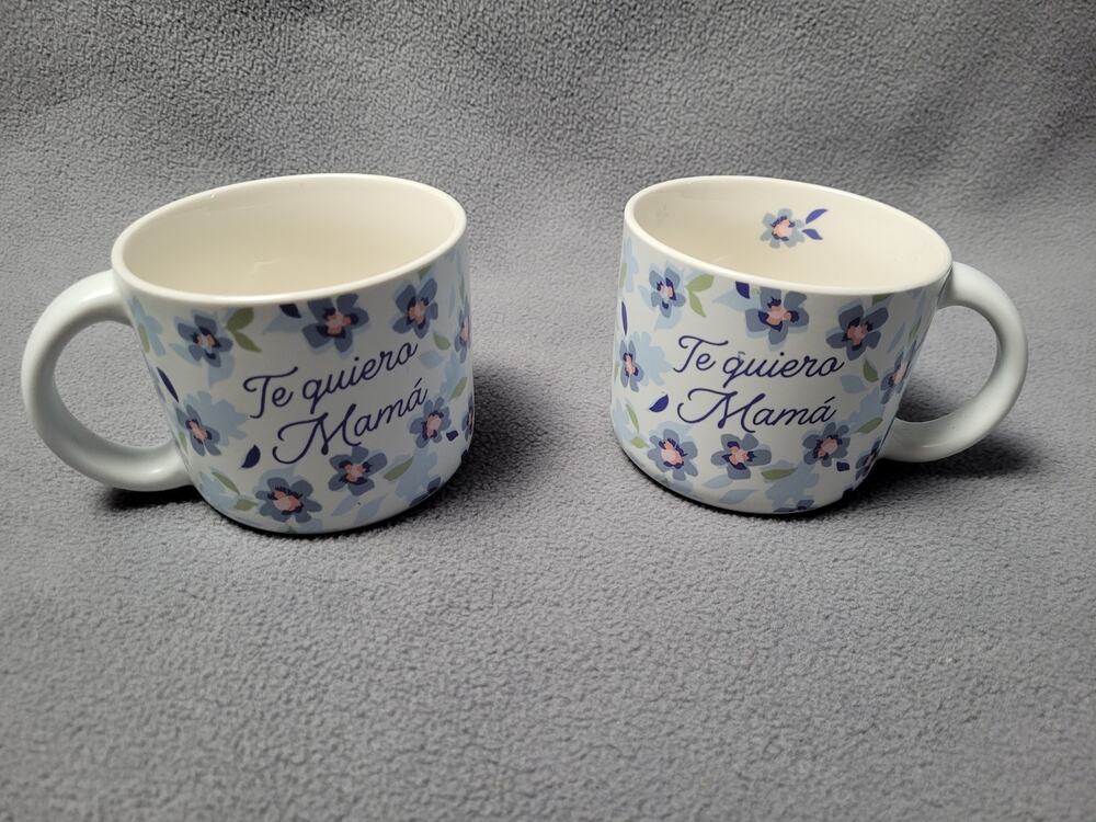 Set Of 2 Target Room Essentials Stoneware Mug Te Quiero Mama Mug New